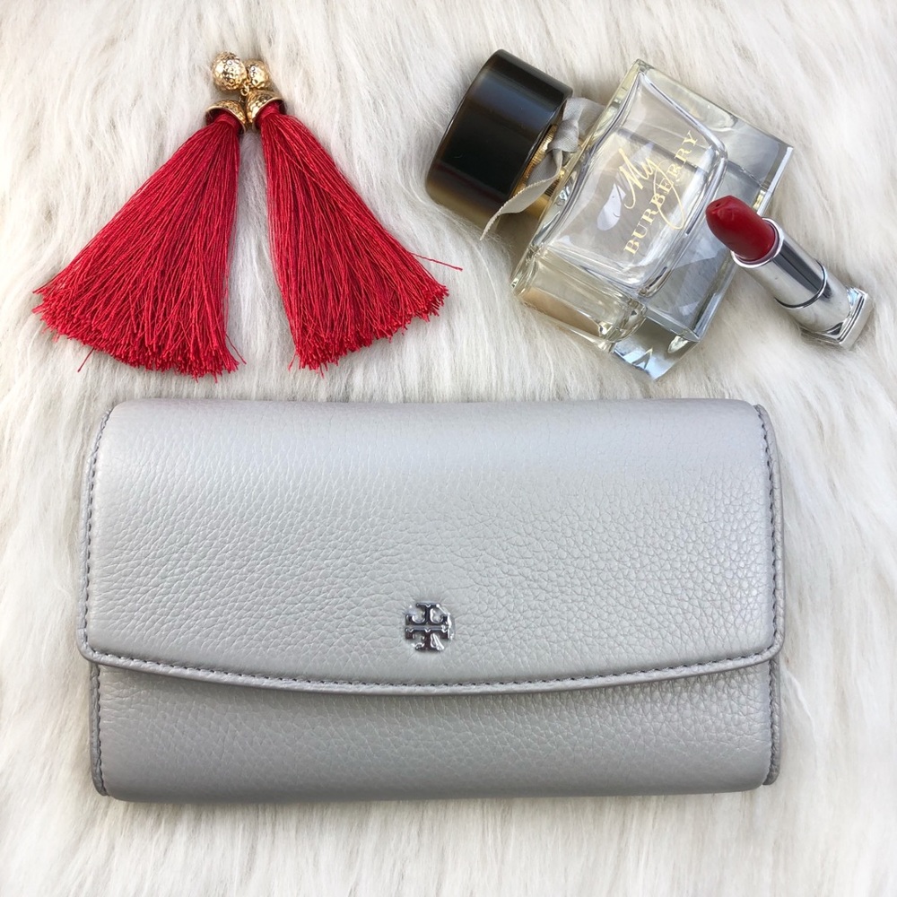 Tory Burch Robinson Pebbled Mini Flap Crossbody